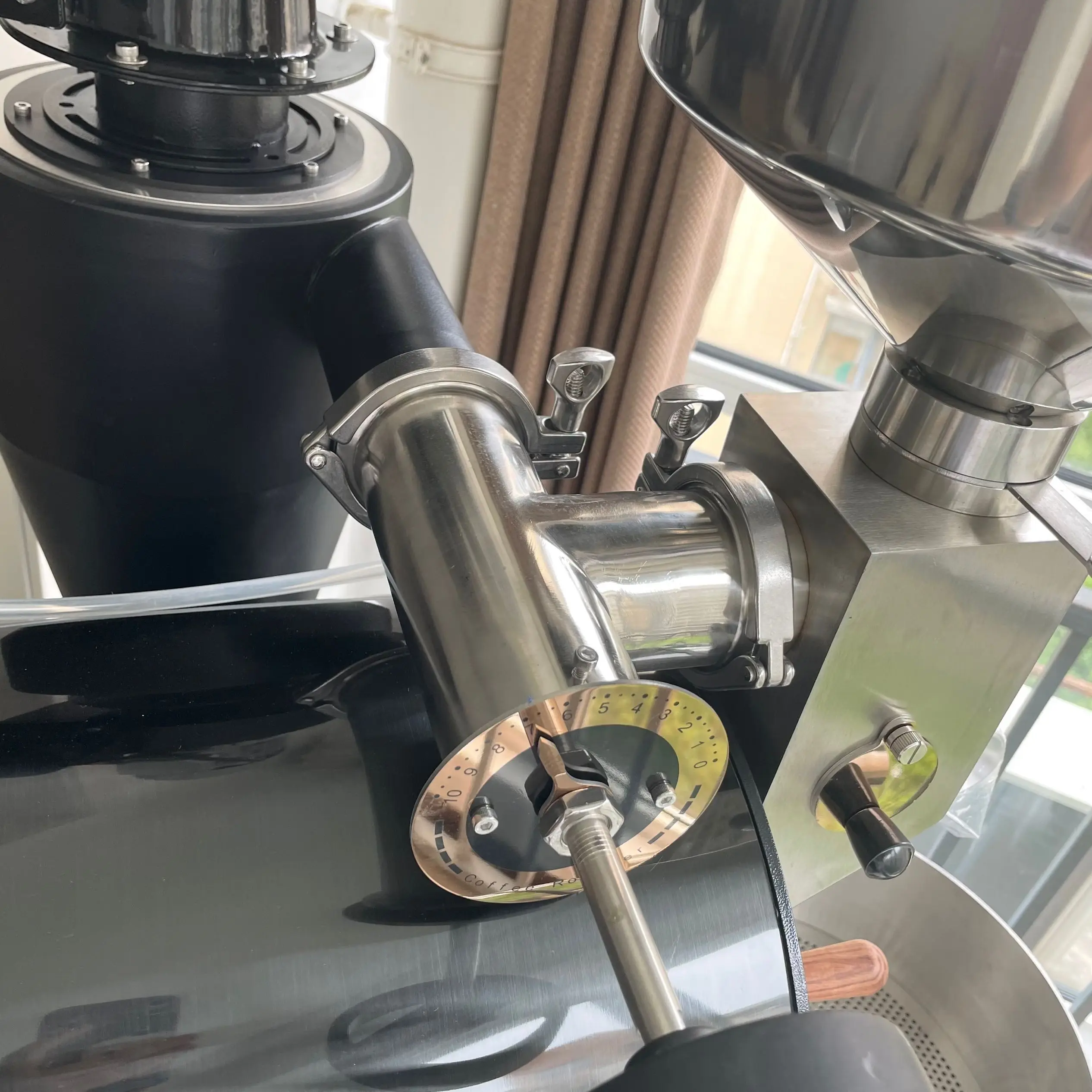 Wintop 1kg 2kg Electric Coffee Roaster Gas Drum Bean Roast Machine For Home Roasting Buy