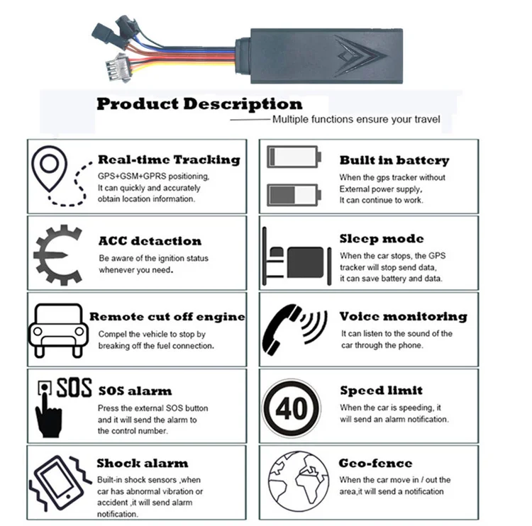 Tk004 Car Gps Trackers Vehicle Tracker Oem Odm Factory Car Gps Tracking Device Vehicle For Car