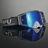 Lunettes bleues à monture noire