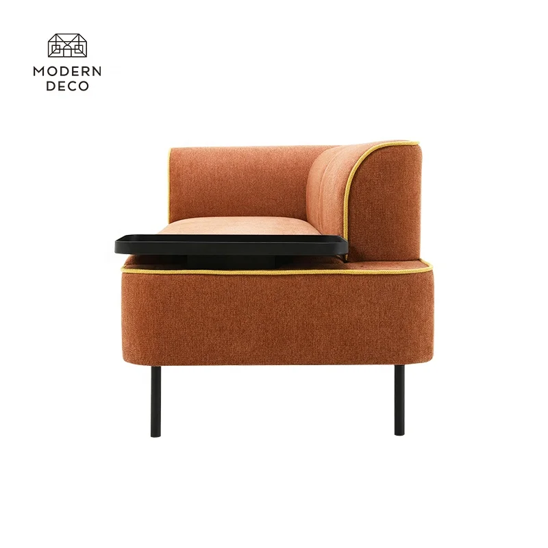 Sofa with Removable Adjustable Armrest Backrest and Attached Table Modern Furniture Sofa Living Fabric Soffa