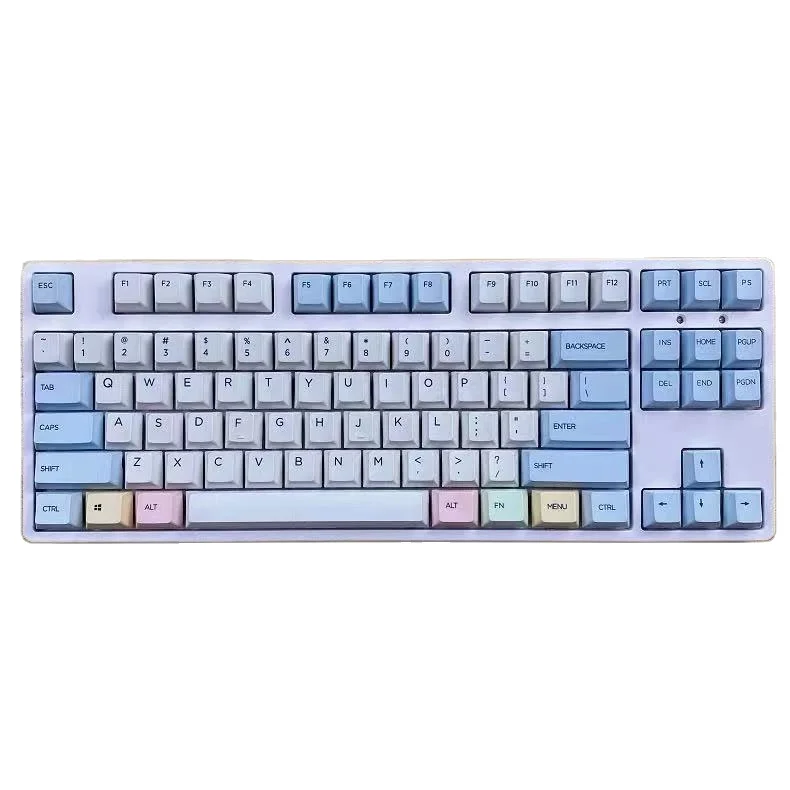 AFLION Custom Resin Dye Sublimation Keycap Blank  139 Anime Laptop Pbt High Quality Keycaps