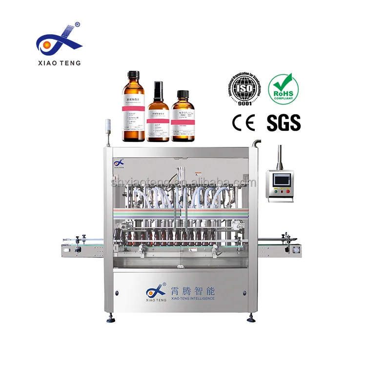4 Nozzle Piston Pump Injection Automatic Health Care Liquid Filling Machine for Manual Feeding Bottle