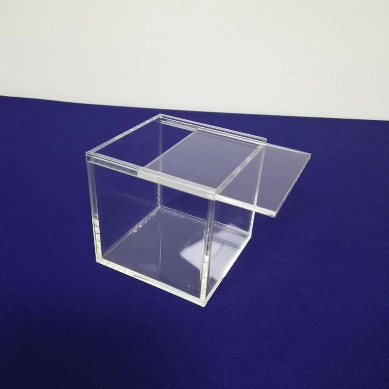 Clear Acrylic Sliding Lid Box,Acrylic Gift Box With Sliding Lid - Buy ...