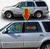 Negro 1997-2017 Lincoln Navigator 6PCs