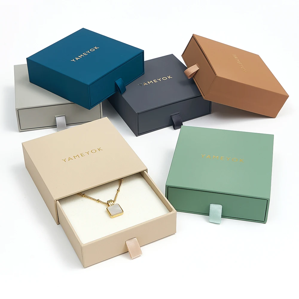 Boyang Custom Logo Drawer Sliding Cardboard Paper Luxury Gift Jewelry ...