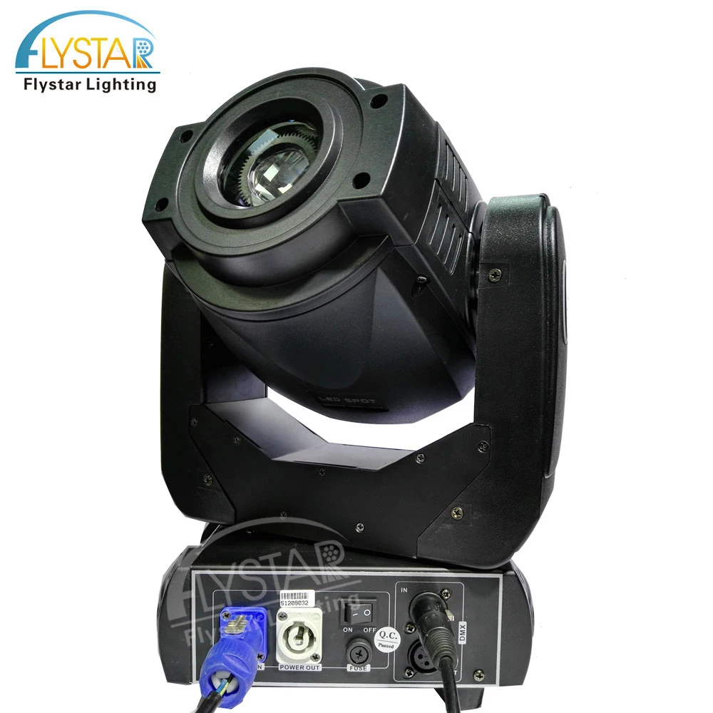 Flystar Professional Beam Led Stage Lighting Spot Moving Head Light 90W for Club Dj Equipment Stage Effect