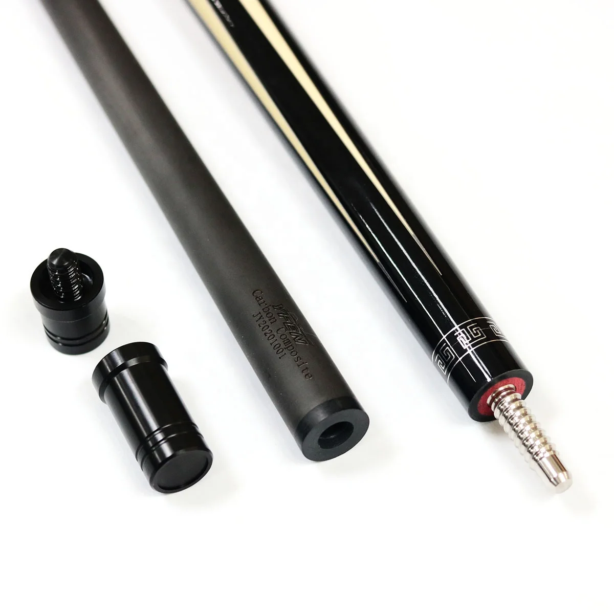 YFEN Pool Cue - 1/2 Carbon Shaft Maple Wood Butt 58