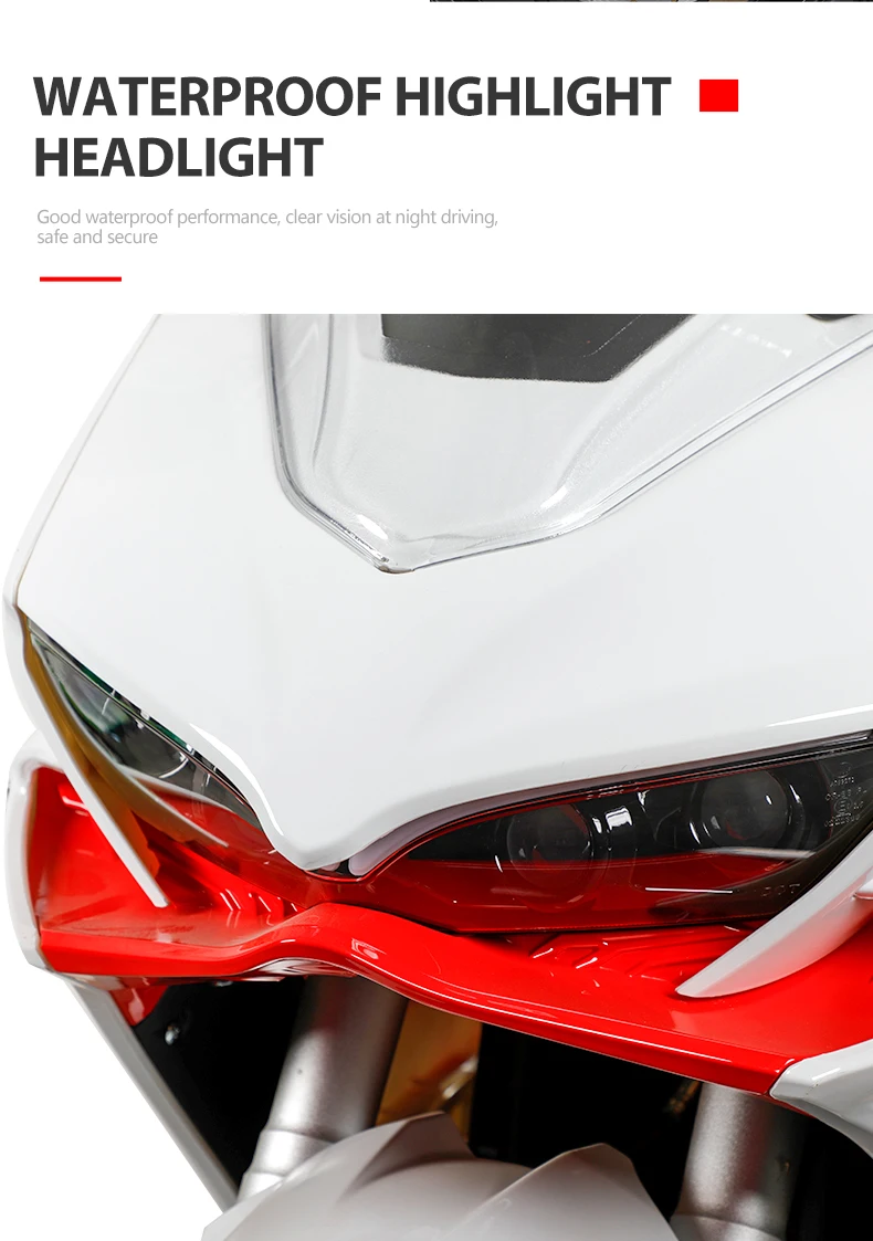 Power Engine Motorcycle Street Legal Sports Electric Motorcycles With