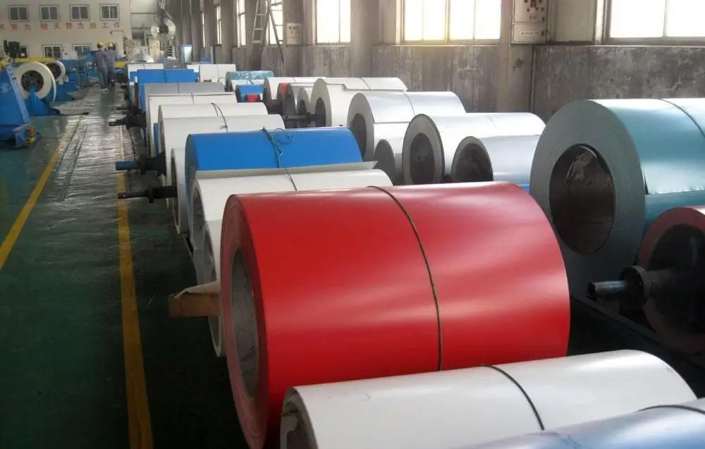 Factory Manufacture PPGI Color Coated and Prepainted Steel products in coil for metal roofing sheet