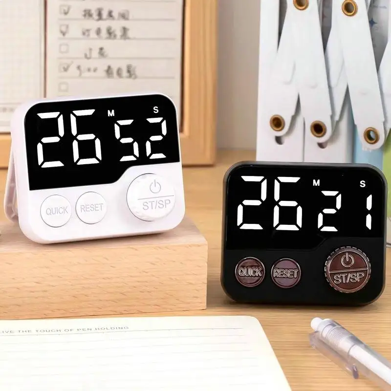 LED Multifunctional Rotary Timer Kitchen Timer Time Manager Student Special Cooking Timer