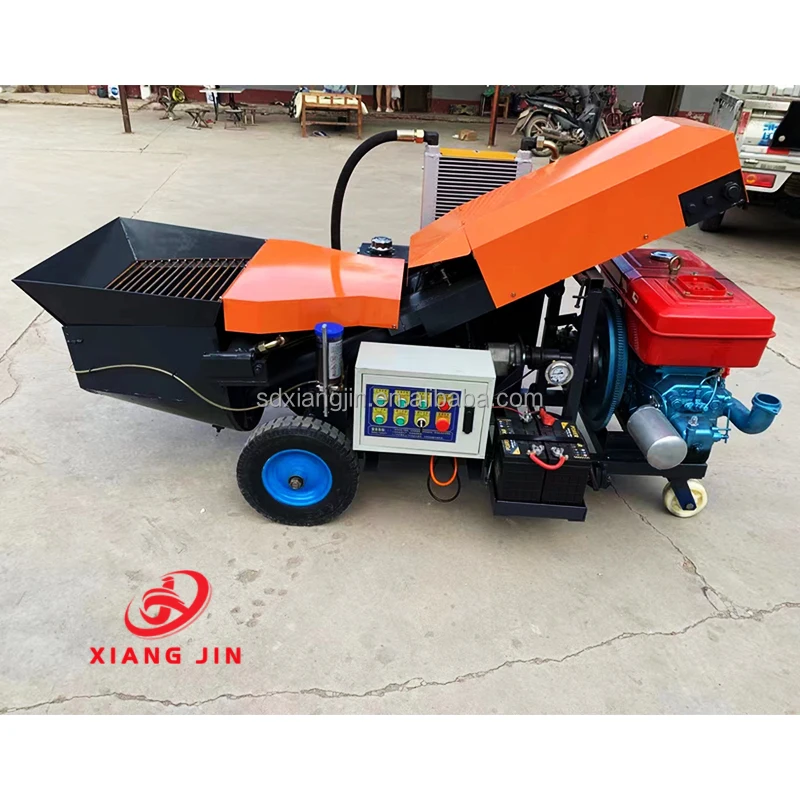 2024 SDXJ  China Mini Diesel Concrete Pump  Contractor and Home Use Industries