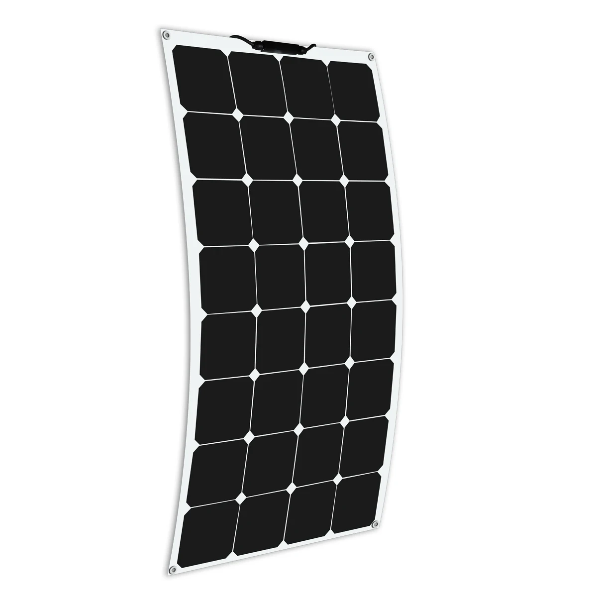 100 watts semi flexible solar panel with certification Europe