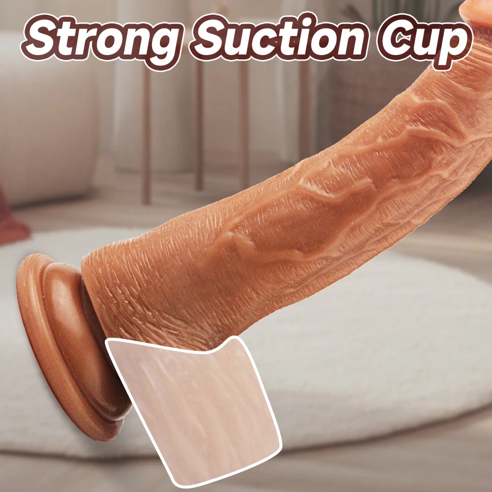 S-HANDE Remote Control Dildo - IPX7 Waterproof Realistic Vibrator for  Women, USB Rechargeable, 9 Frequencies for Enhanced Pleasure