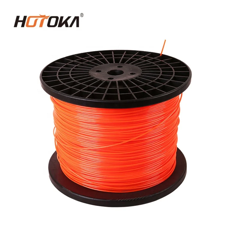 Trimmer Line 2,4 Mm X 15 M – Nylonfaden Für Rasentrimmer & Motorsensen | 2 Stück, Rot, Hohe Elastizität