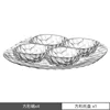 Kiyomitsu - Five-piece Fruit Bowl Set