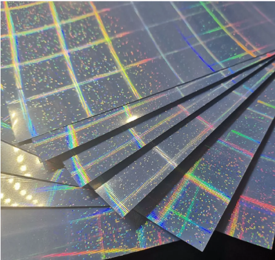 七彩方格a4 A3七彩激光宠物材料彩色银色相纸 喷墨印刷七色反光宠物 Buy Pet材料 A3喷墨印刷材料 激光pet材料product On Alibaba Com