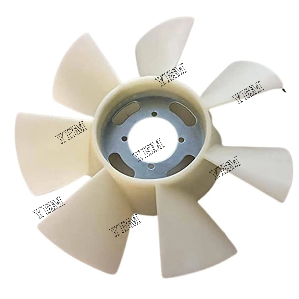 Engine Spare Parts Aftermarket Fan 119325-44740 for Kubota Engine 2TNE65 Engine Parts Factory