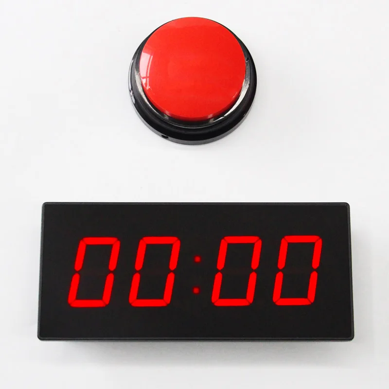 CHEETIE Popular Game Challenge 4 Digit LED Digital Display 10 Seconds Challenge Timer