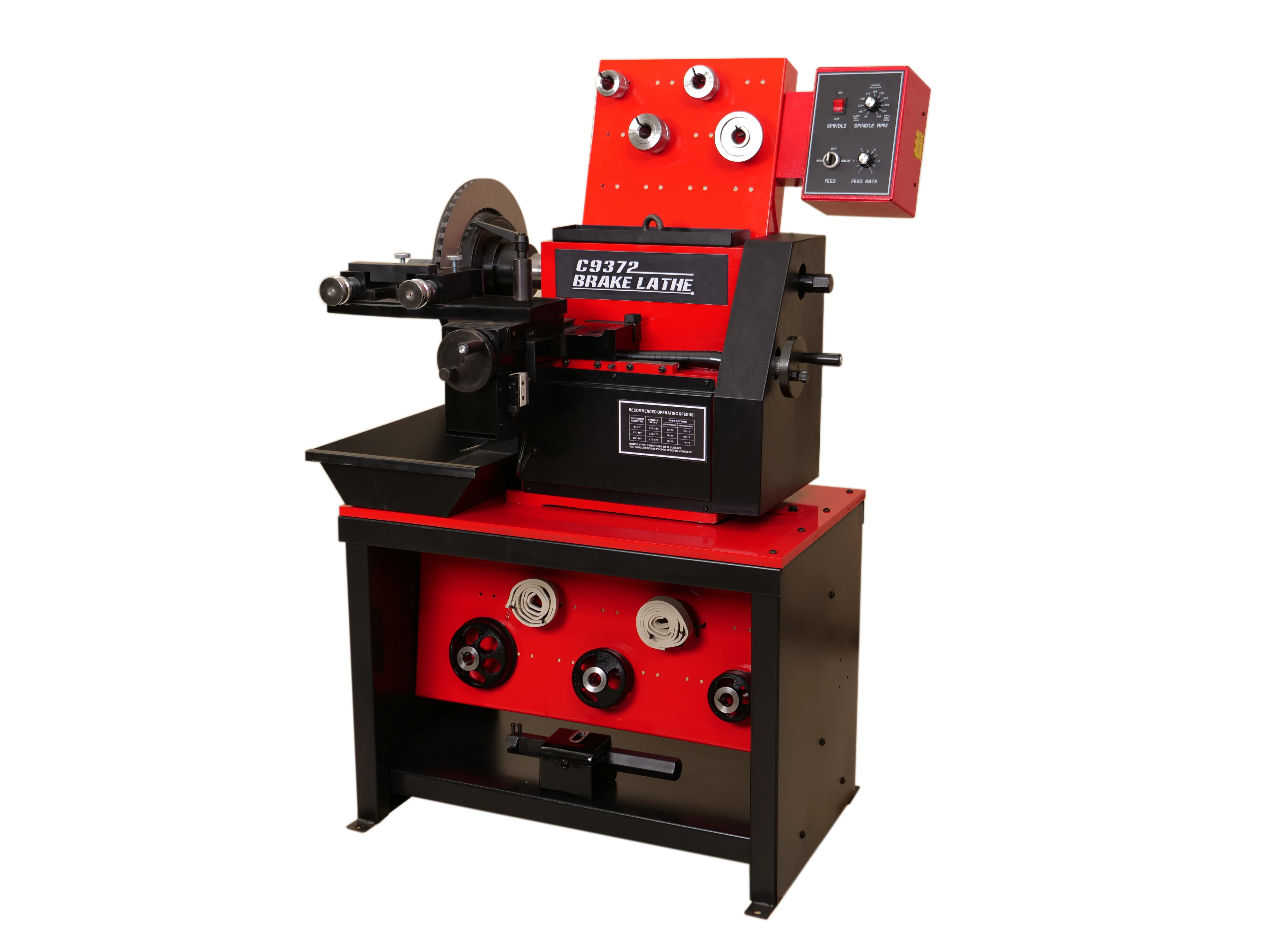 C9372 Automatic Brake Disc Lathe Machine - Reliable Brake Rotor ...