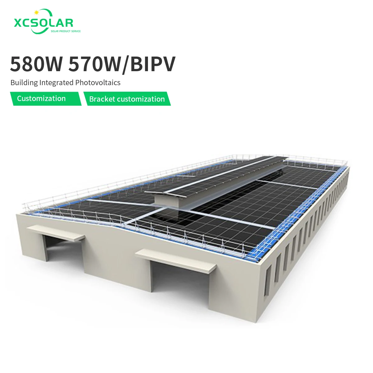 Promotional OEM Low Price Battery Pack All-in-one Energy Storage System Industrial Solar Power System Bipv Solar Panel