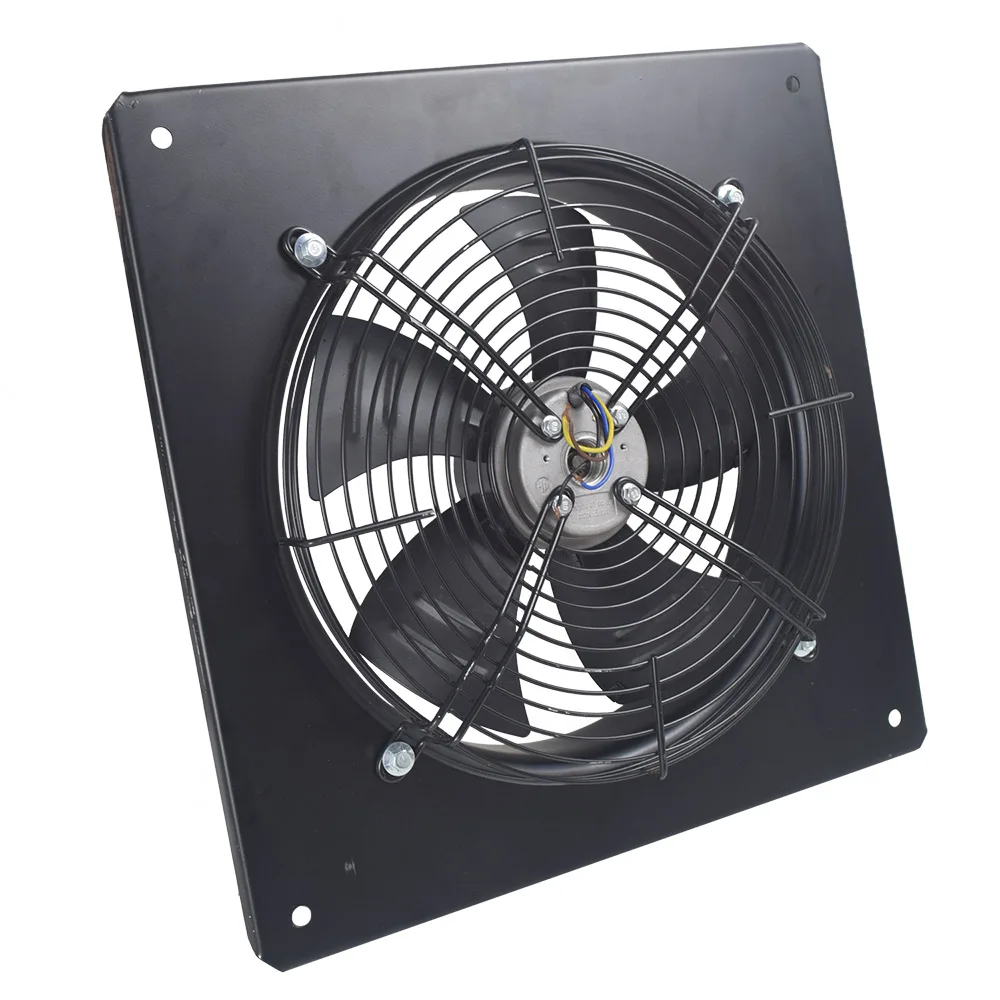55W Low Noise External Rotor Axial Flow Fan Pipeline Ventilation Fan Industrial Exhaust Fan Kitchen Strong Smoke Exhaust