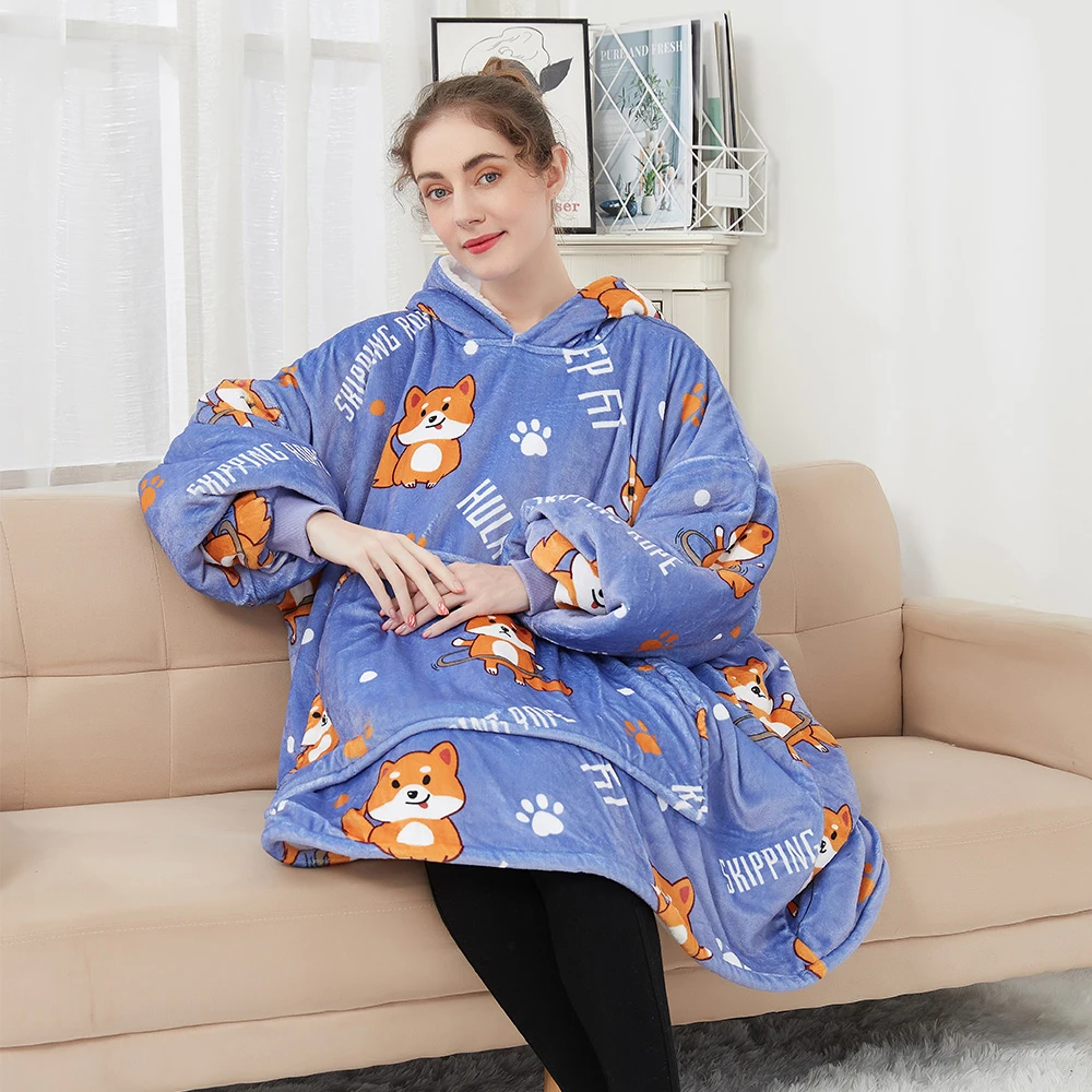 Original Factory Hooded Giant Wearable Sweatshirt Printed Custom