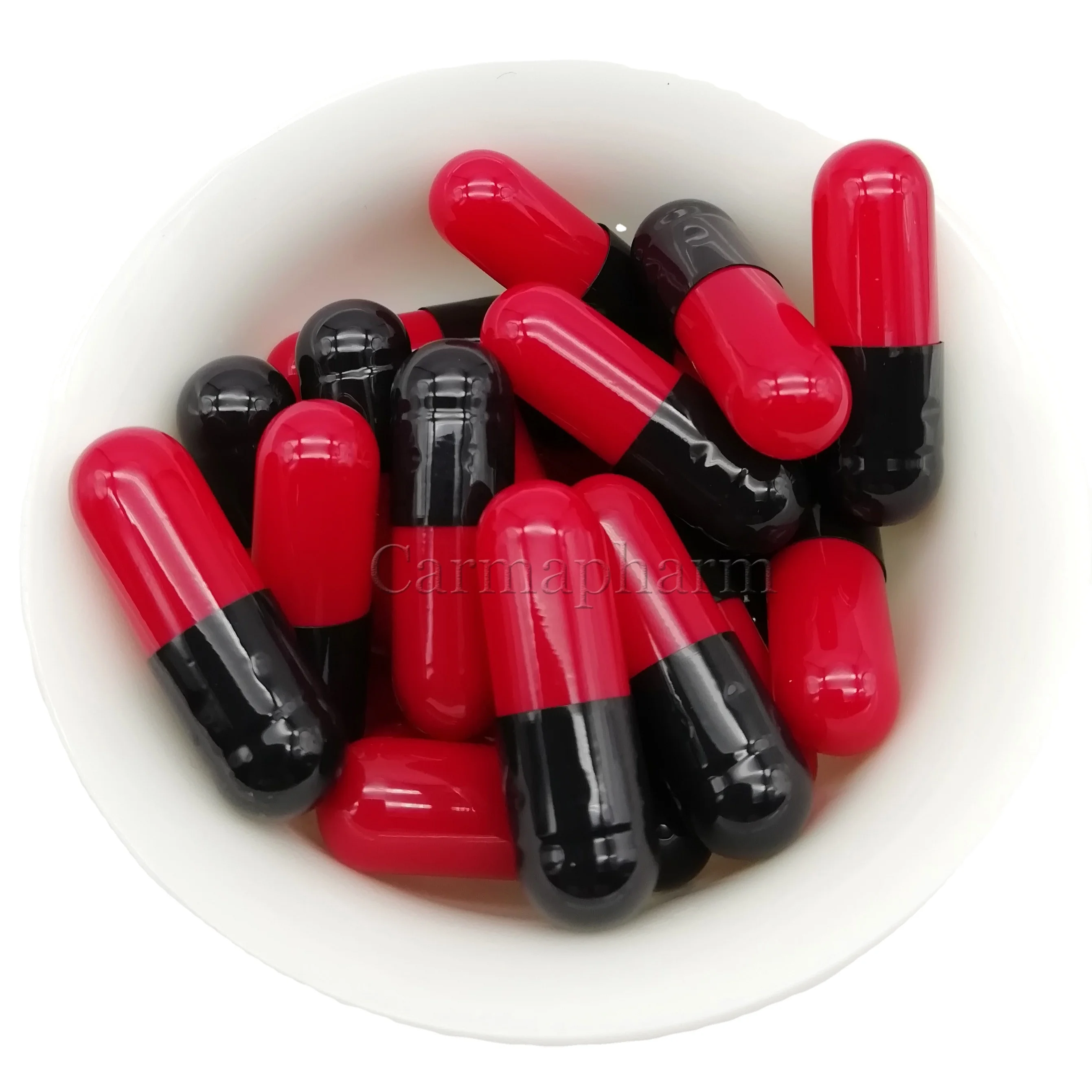 Гелевые капсулы синие белые желатиновые пустые капсульные