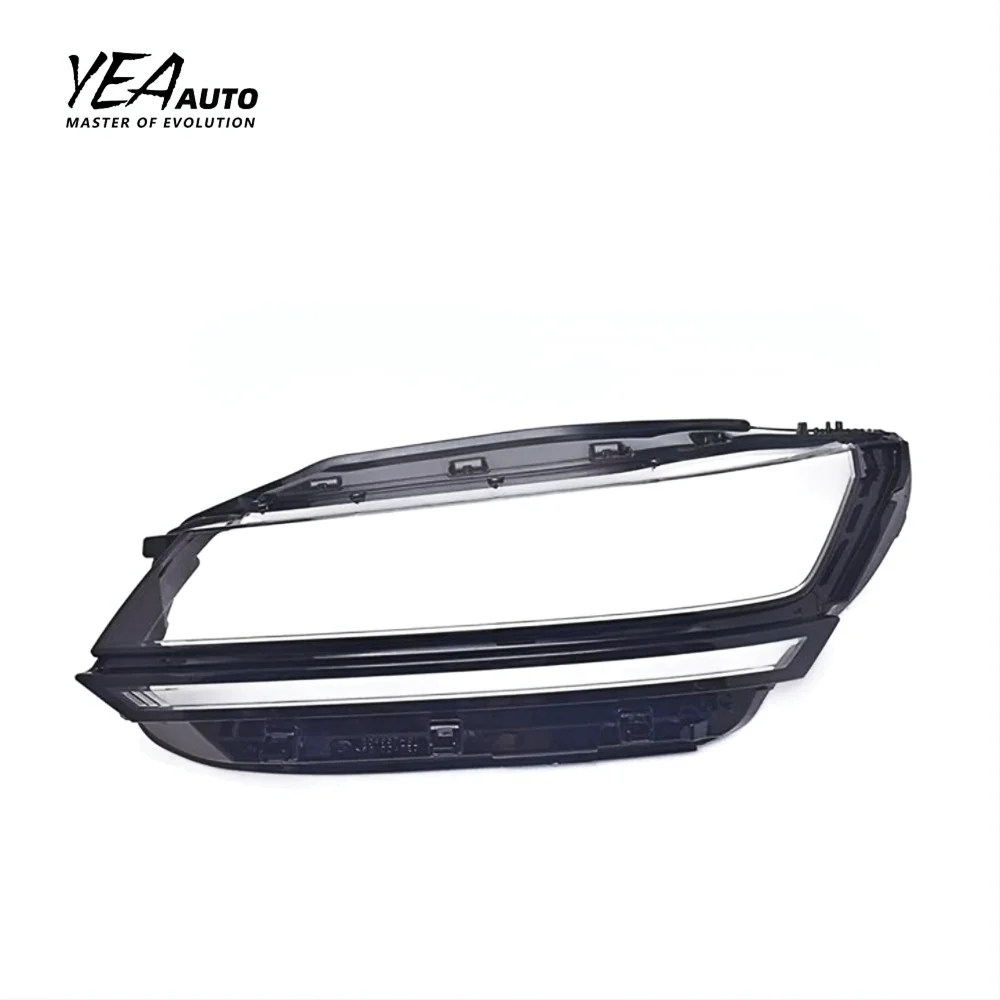 Car Headlight Glass Lampshade Cover Lens for VW for Volkswagon passat High Configuration Head Light Lens Cover 2016 - 2018