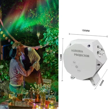 patented in China starry planet aurora projectors laser light Alexa Google Tuya app smart light
