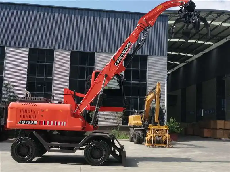 13 Ton Scrap Handling Excavator for Sale Wheel Excavator Engine Pakistan Malaysia Video Technical Support Indonesia Philippines