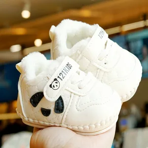 0-1 Year Old Baby Soft-soled Toddler Shoes Boys and Girls Shoes Newborn Non-Slip Cotton Casual Shoes