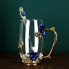 Blue-Cup+Spoon-High Style(350ml)