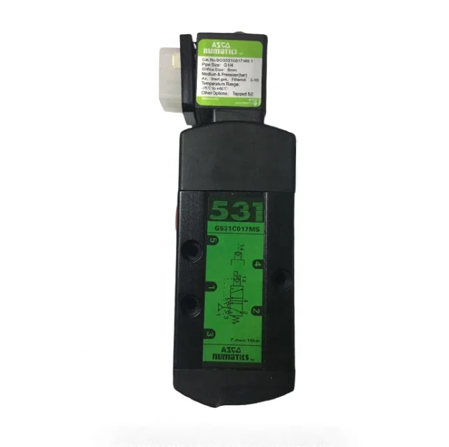 Joucomatic ASCO SCG531C017 MS Serie 5/2 120VAC в