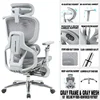 205-2 Grey (Heated/Massage Hollow Cushion + 9D Armrests)