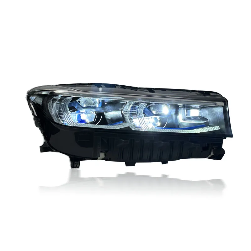 SJC Auto for BMW 7 Series G11 G12 730 740 750 X Drive OEM Laser Headlamp Factory Car Front Light Laser Head Lamps Turn signal