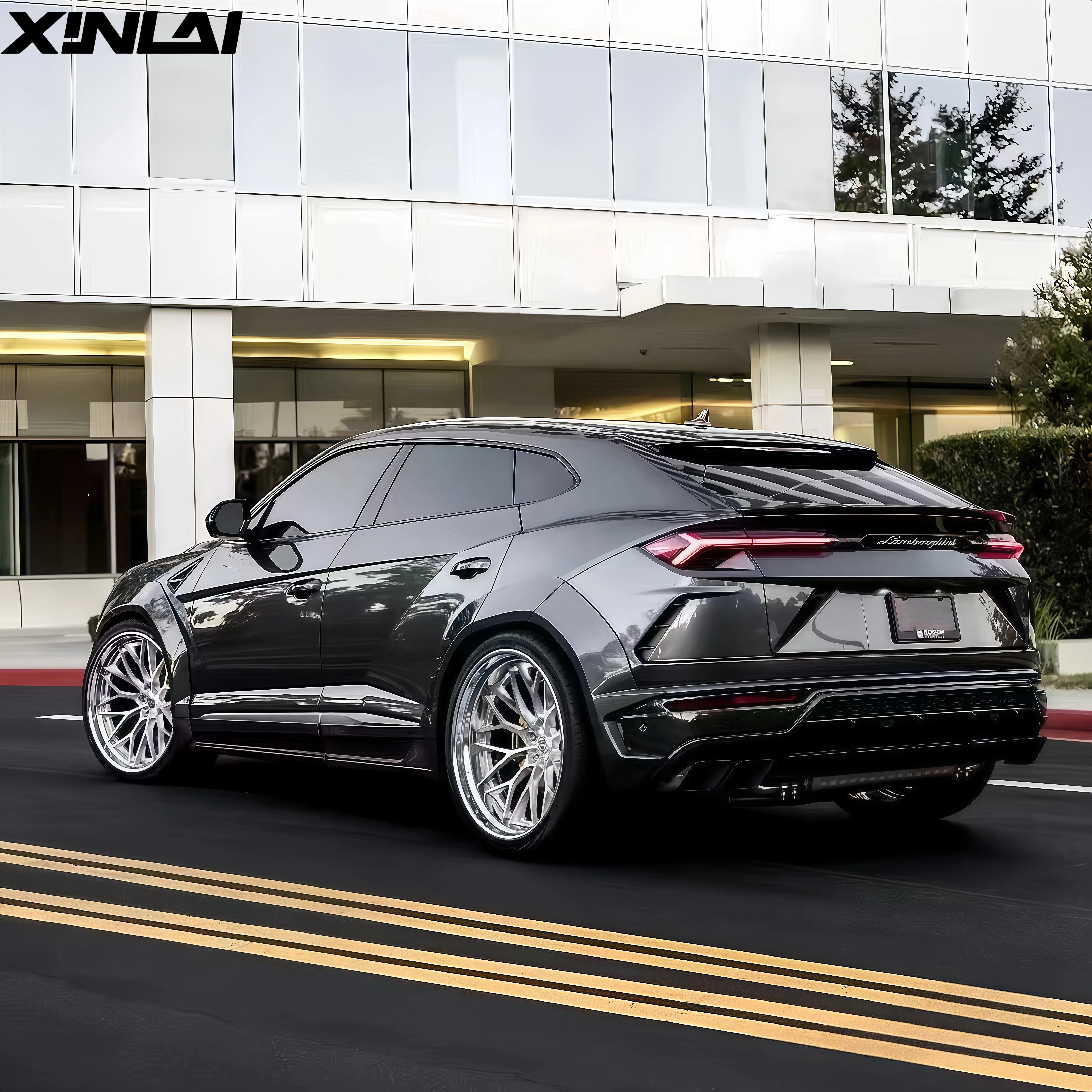 XINLAI Custom Deep Concave Brushed Polishing 1-Piece Forged Aluminum Alloy Wheel Rim 5x120 5X114.3 5X112 for Mercedes Audi BMW - Image 3