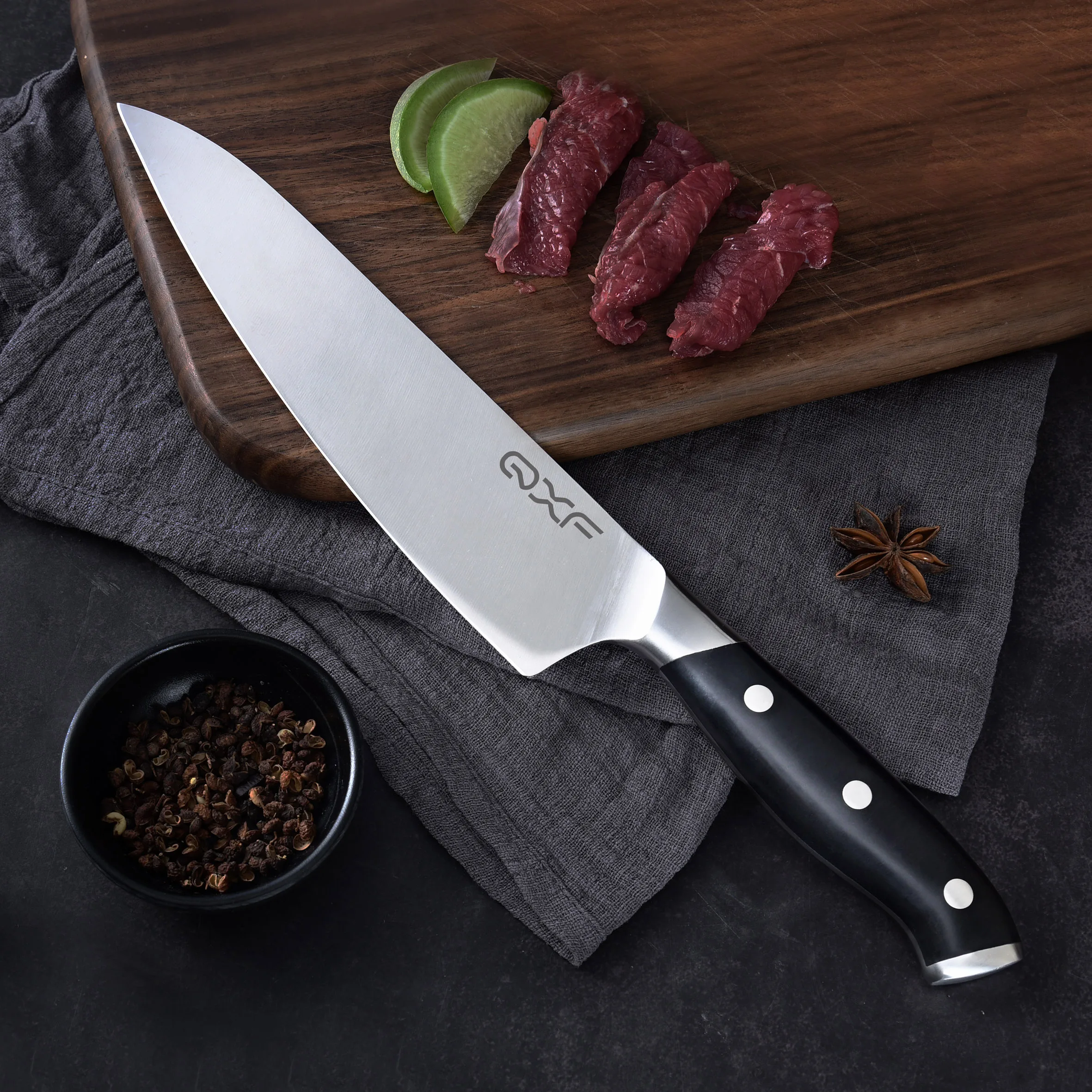 Knife Kitchen Chef Knives Germany  German 1.4116 Steel Chef Knife