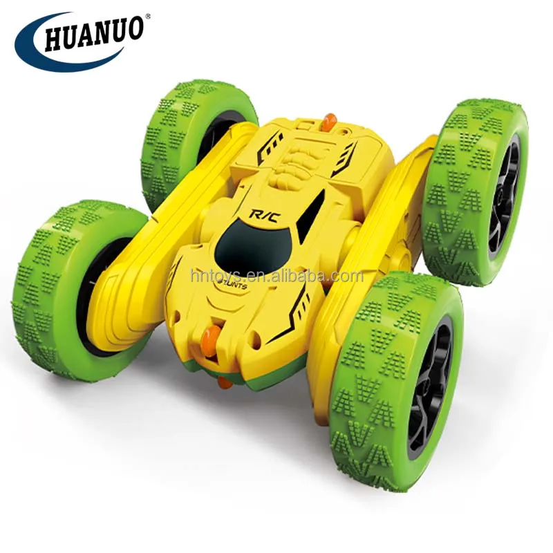 2.4G 4WD Double Sided Rc Stunt Car 360degree Rotating Stunt Drift Remote Control Car Electric Car Toys with Lights