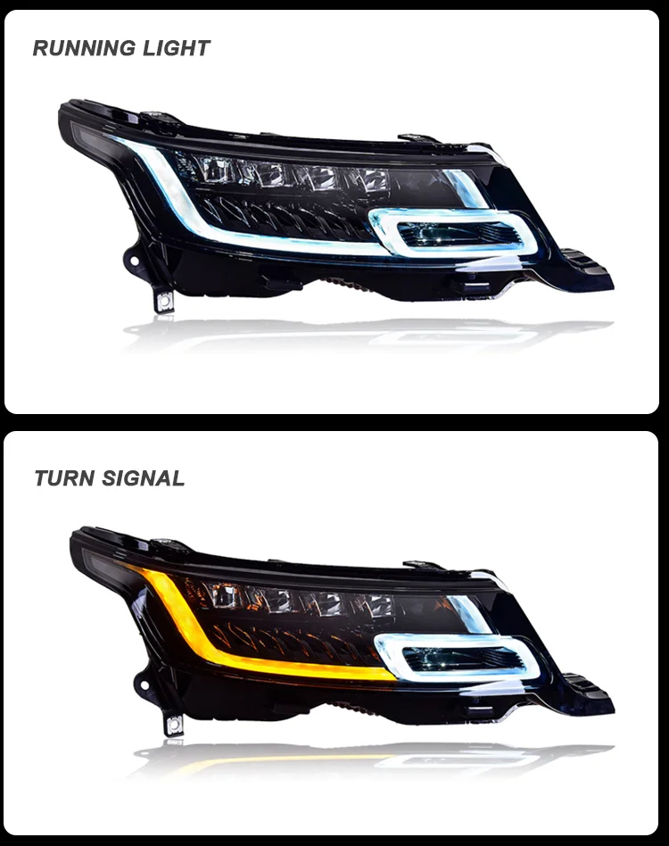 Sjc Auto Parts Led Headlight For Range Rover Sport L494 Headlight Plug