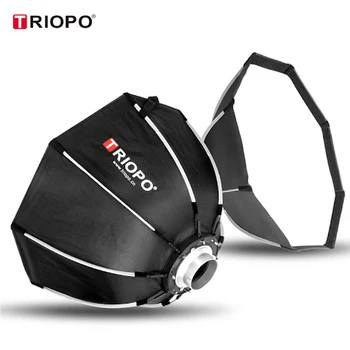 TRIOPO K2 90cm Softbox K2-90 Quickly Release Bowen Mount Softbox for Flash or Studio Light detail image
