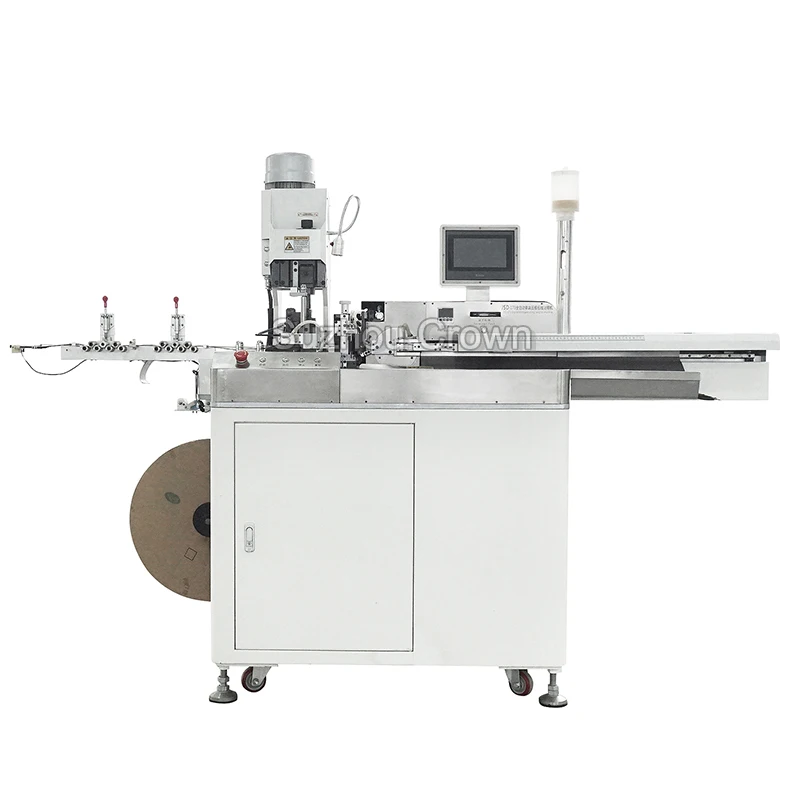 Fully Automatic Wire Cutting Stripping and Crimping Machine One End Tinning Can Process 5 Wires at Same Time