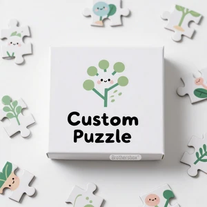 Manufacturer Customizes Paper Jigsaw Puzzles Customized Printed Plant Pattern Jigsaw Puzzles for Children and Adults