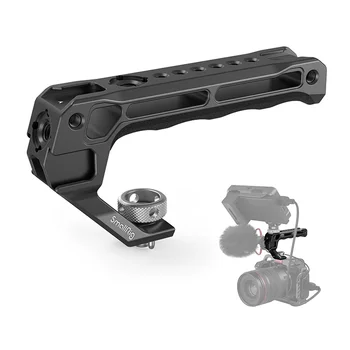 SmallRig Top Handle with 3/8"-16 Locating Holes for ARRI Grip for Camera Cage, Universal Video Rig with 5 Cold Shoe 3765