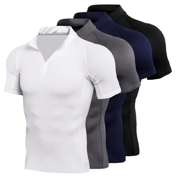 Hot Selling Fitness Apparel Men's T-shirt Workout Men's Gym Training Shirt