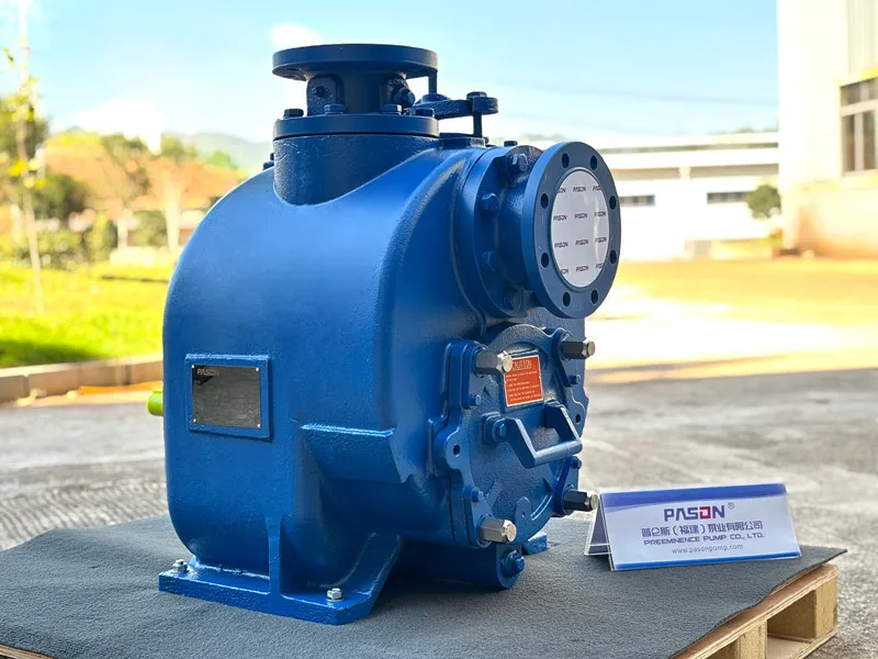 8 Inch Heavy Diesel Solids Handling Self Priming Sewage Pump, Diesel Self Priming Sewage Pump, Wastewater Pump