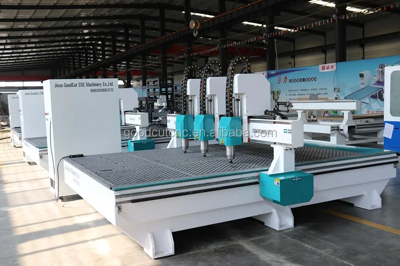 Multi Spindle mach3 Software 1325 Cnc Router Machine for Wood Carving