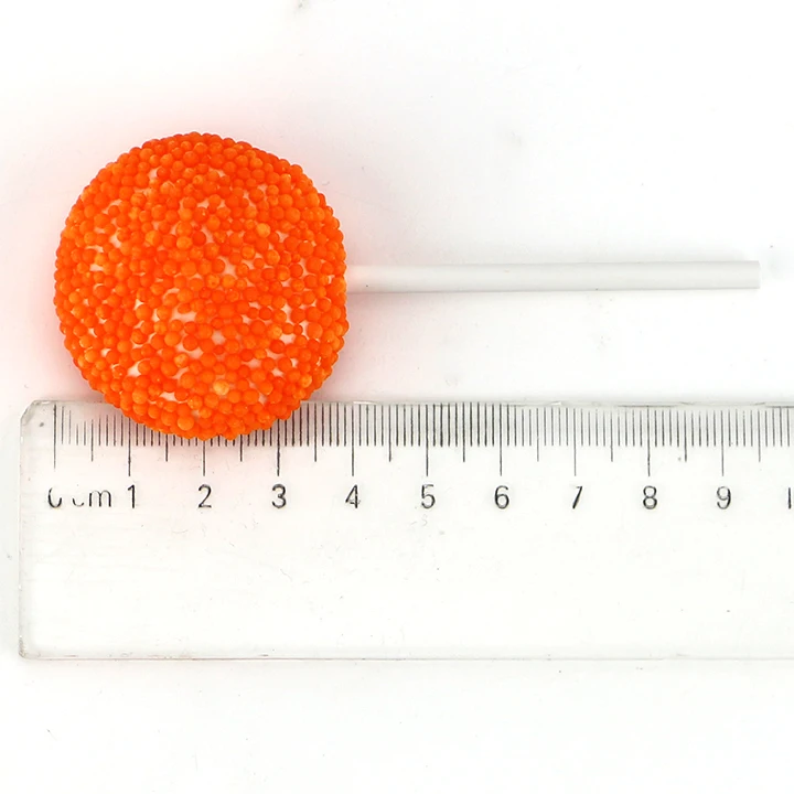 Coated Marshmallow lollipop