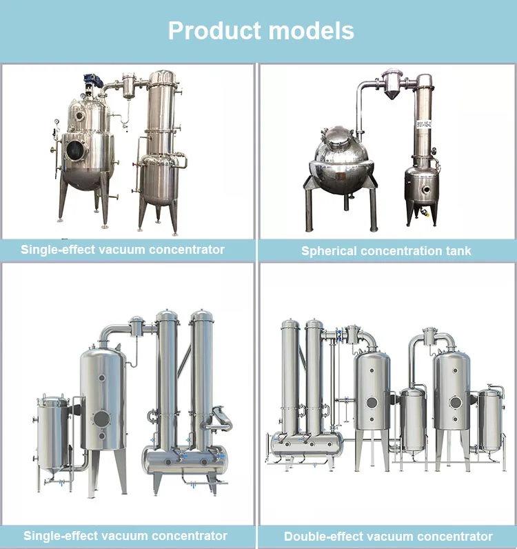 Ruiyuan Forced Circulation Evaporator Maple Syrup Evaporator Evaporator Industrial