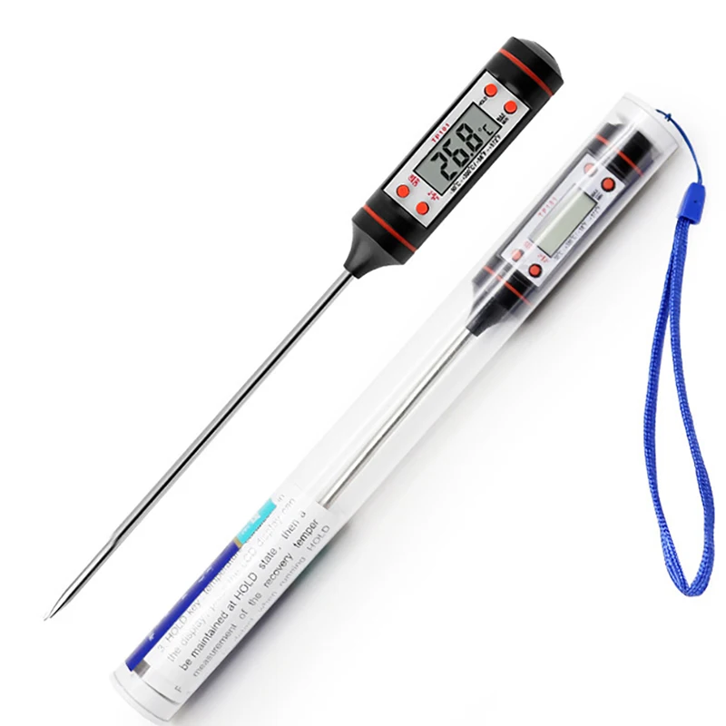 Tp-101 Digital Meat Thermometer For Cooking Food Kitchen Bbq Probe