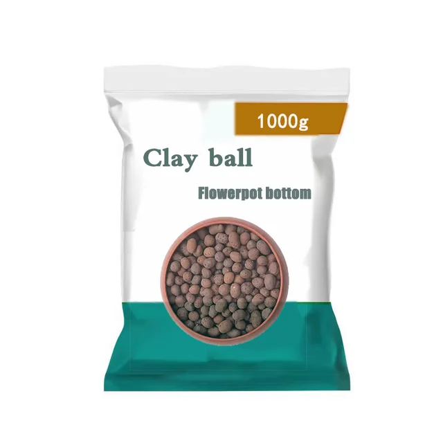 Wholesale air-permeable hollow ceramide clay balls for potted plants